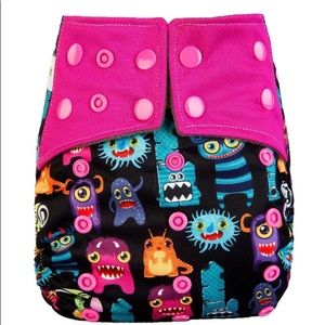 100% Charcoal Bamboo Insert Infant Cloth Diaper